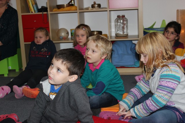 Die jungen Zuhörer schien es gefallen zu haben
